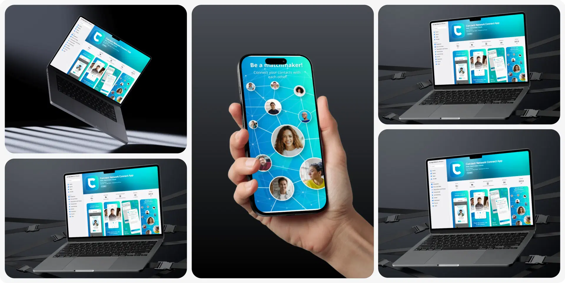  Con–tact - Social Dating & Networking App project screenshot