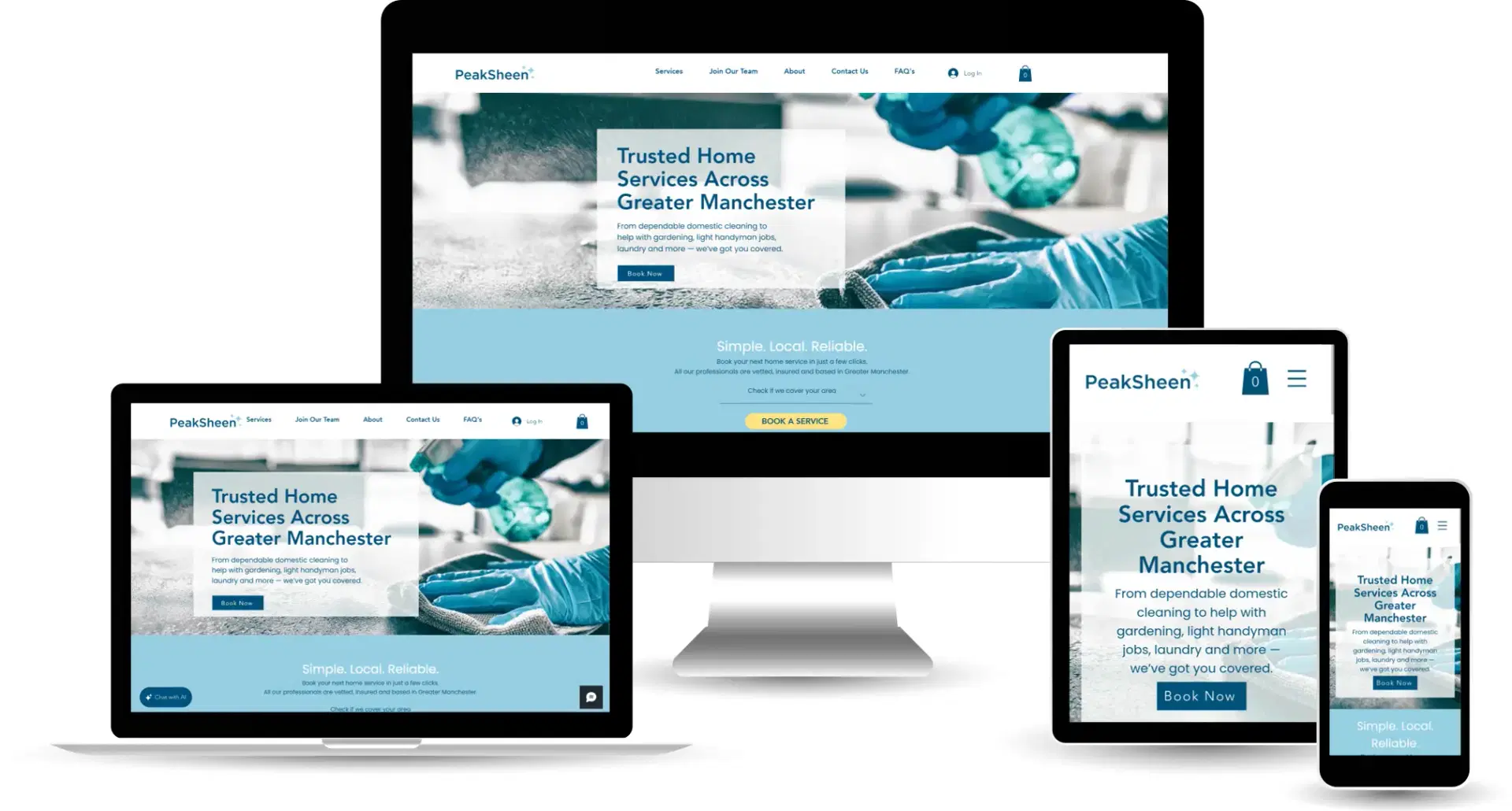 peaksheen-on-demand-cleaning-service-platform