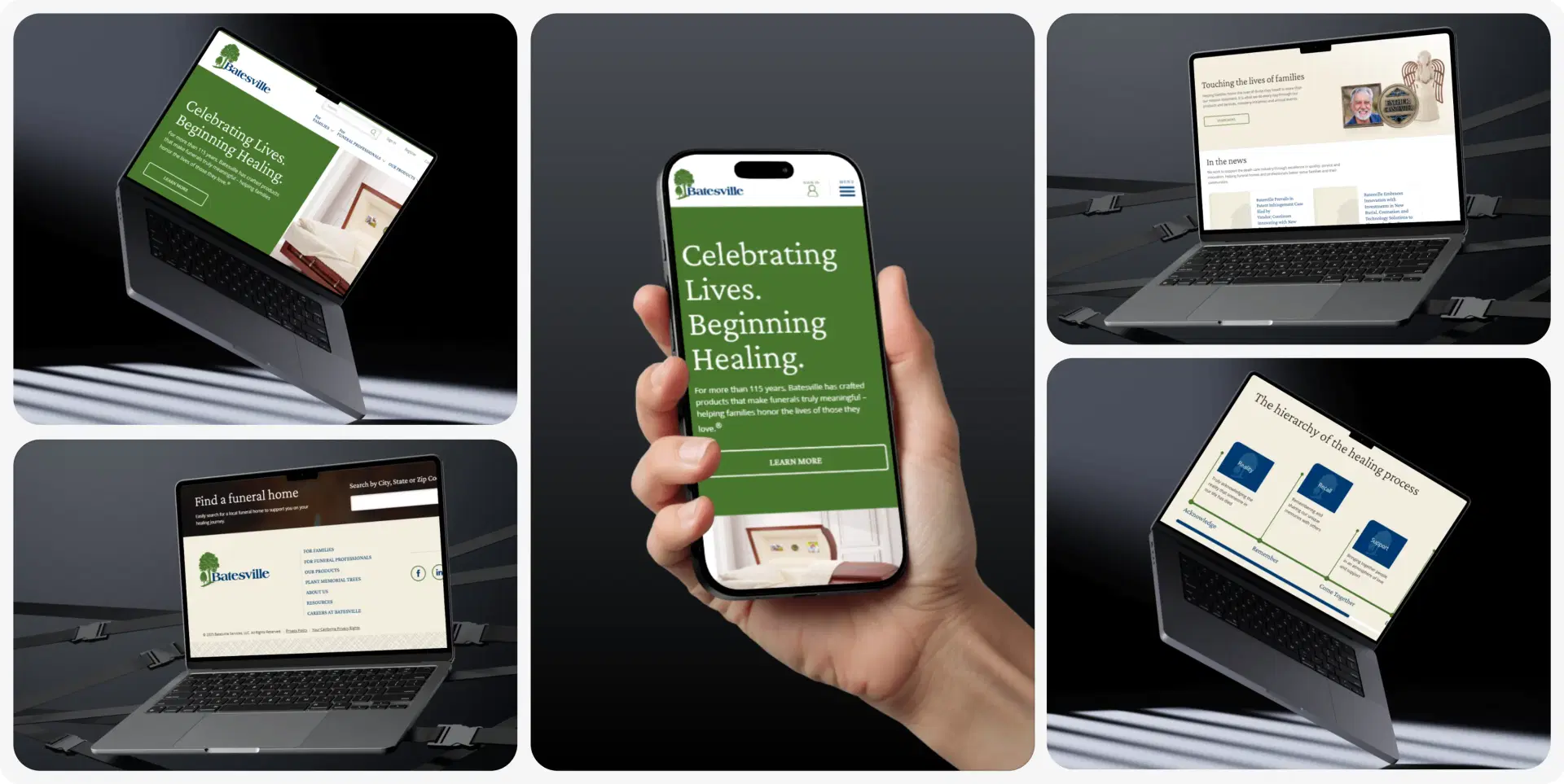 Batesville - E-commerce Casket Booking Platform project screenshot